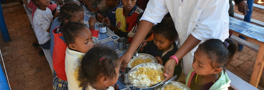 Anti-famine mené à Madagascar